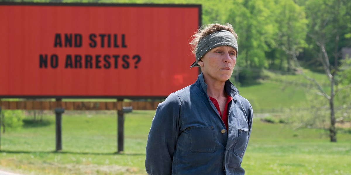 Three billboards outside Ebbing, Missouri